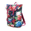 Newest hot selling flower printing colorful women backpack fashion custom backpack for travel